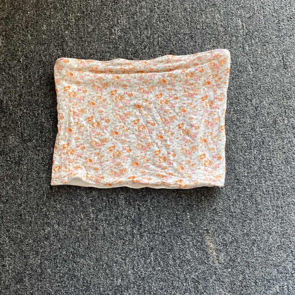 Flower tube top